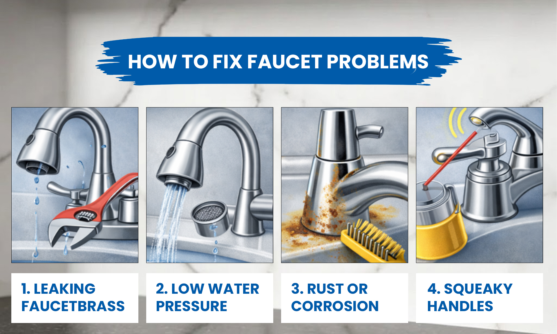 fix faucet problems guide by moro faucets