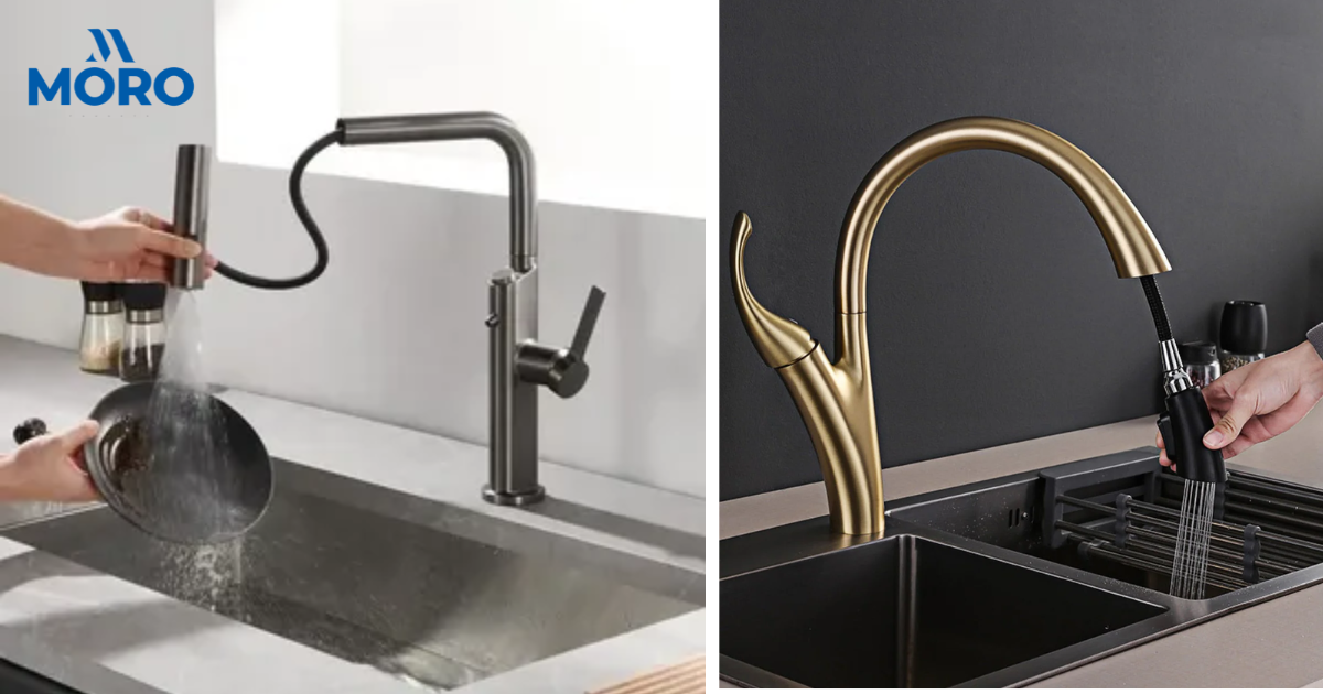 Pull-Out Faucet Design