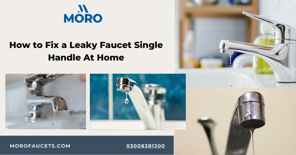 How to Fix a Leaky Faucet Single Handle At Home